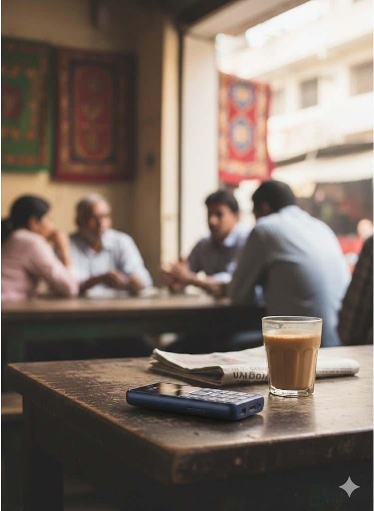 آي تل موبايل زرار بشريحتين وبطارية تدوم طويلاً، شاشة 1.77 بوصة، صوت عالي وواضح، لون أزرق داكن - Image 5